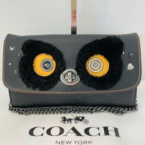 Holiday 2017 Coach Ltd Edition Owl Rivet Purse with Dust Bag